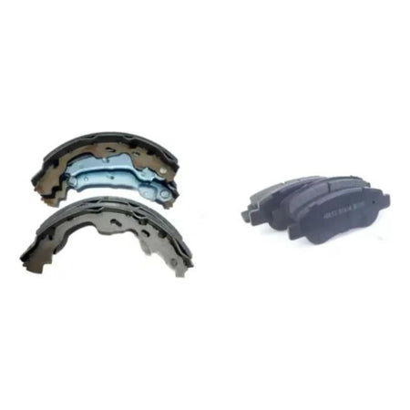 Pastillas de freno delantera + Balatas traseras Geely LC 1.3