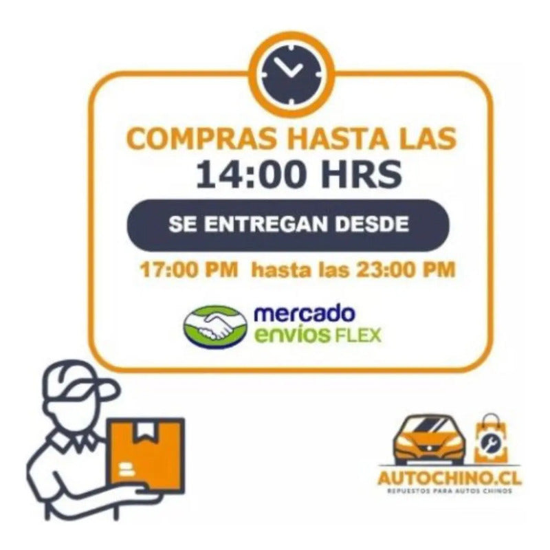 Terminales y axiales de dirección MD201 Changan 1.2 (par)