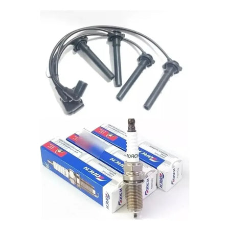 Bujías Geely CK MK LC (incluye cables de bujías)