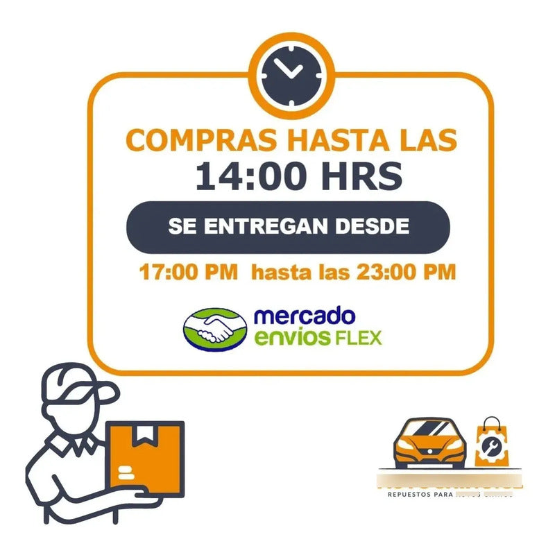 Mensulas de parachoque delantero Geely CK 1.3/1.5 (par)