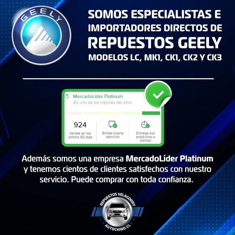 Optico Delantero Geely Lc Izquierdo